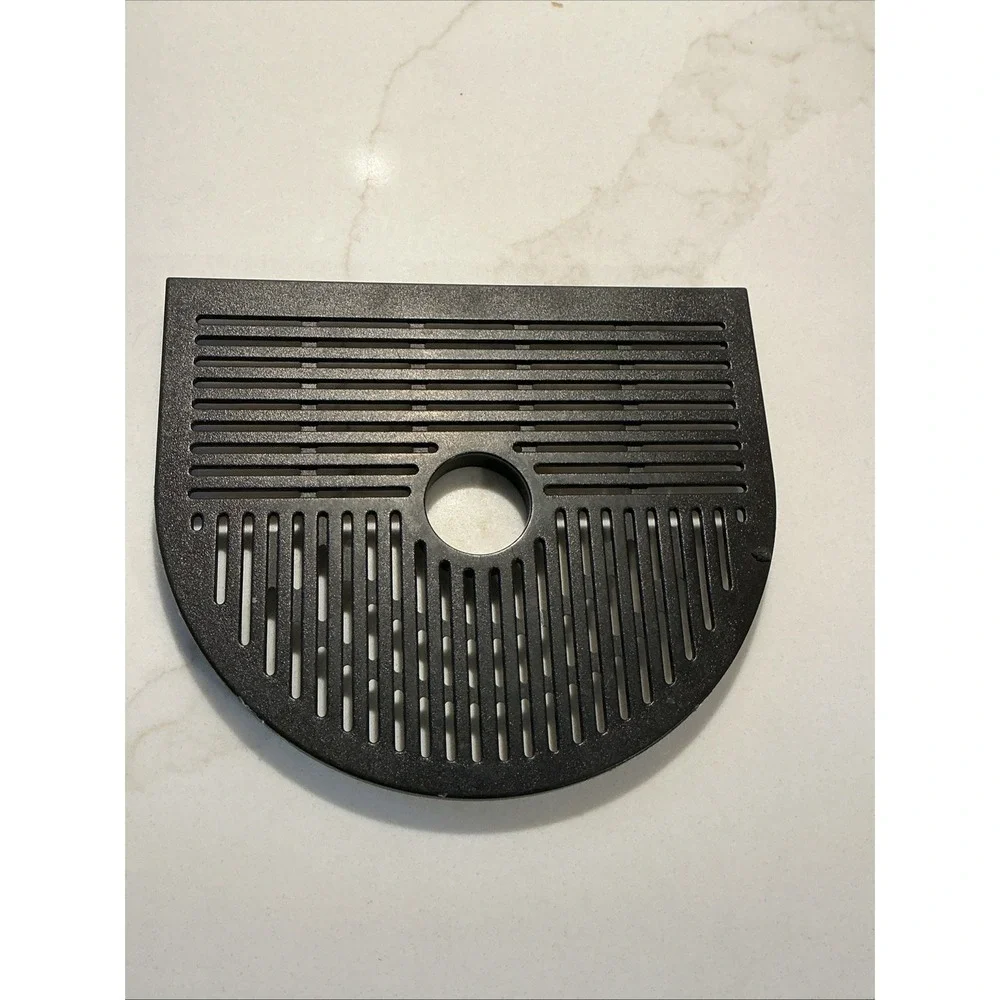 Keurig K-Cafe K84 K83 Two-Piece OEM Replacement Parts Drip Tray With Grate Black